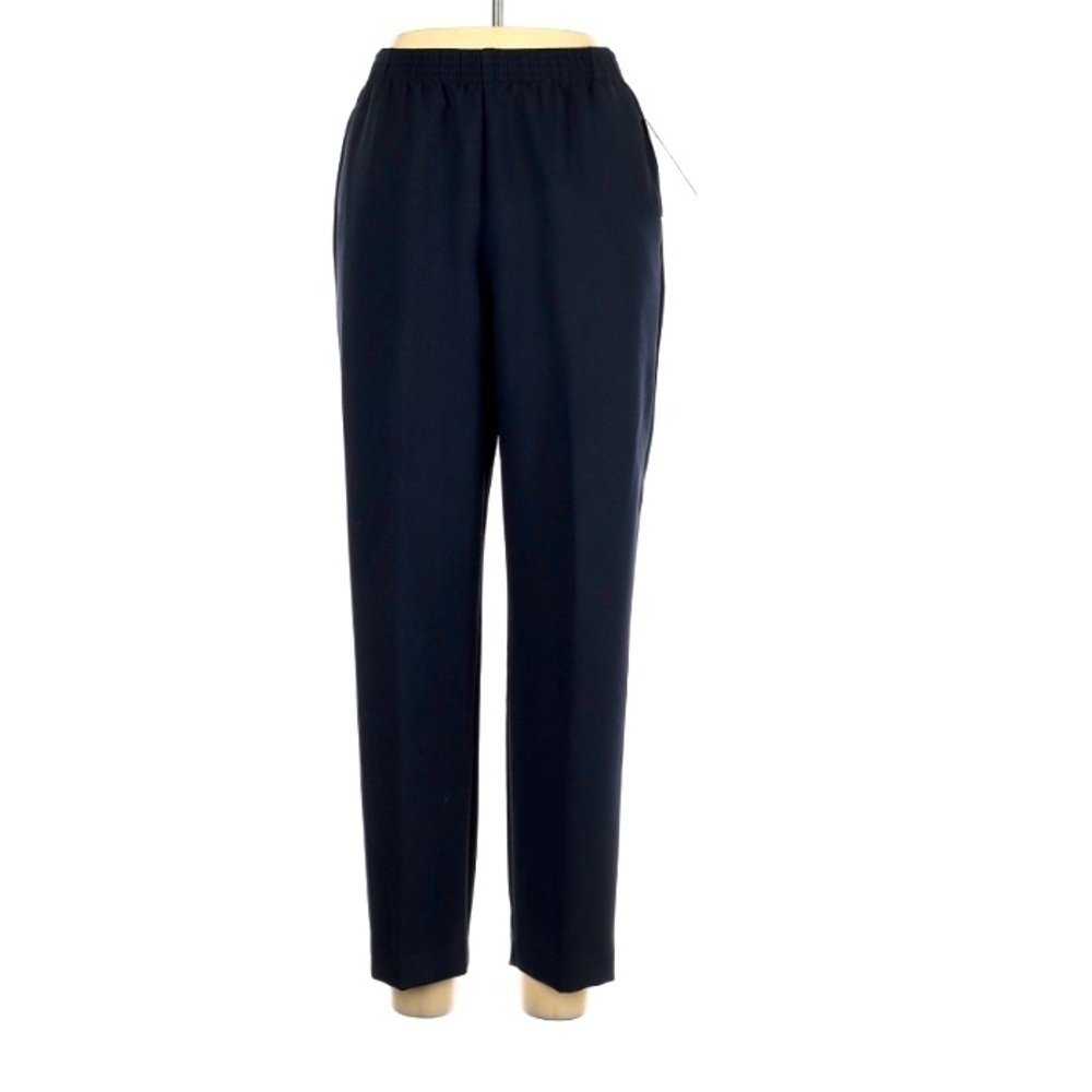 vintage Donnkenny high rise straight navy pants 12 women’s new w tags